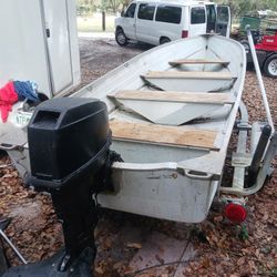 14 Ft Jon Boat With 25 Horse Motor Goodrunner