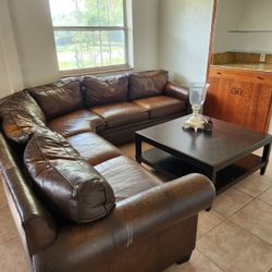 Leather Couch