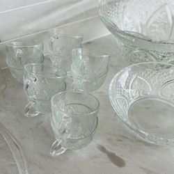 Vintage Glass Set