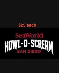 SeaWorld Howl-O-Scream tickets