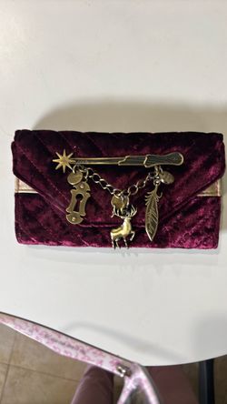 Harry Potter Spells Velvet Wallet