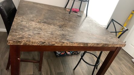 High dining table