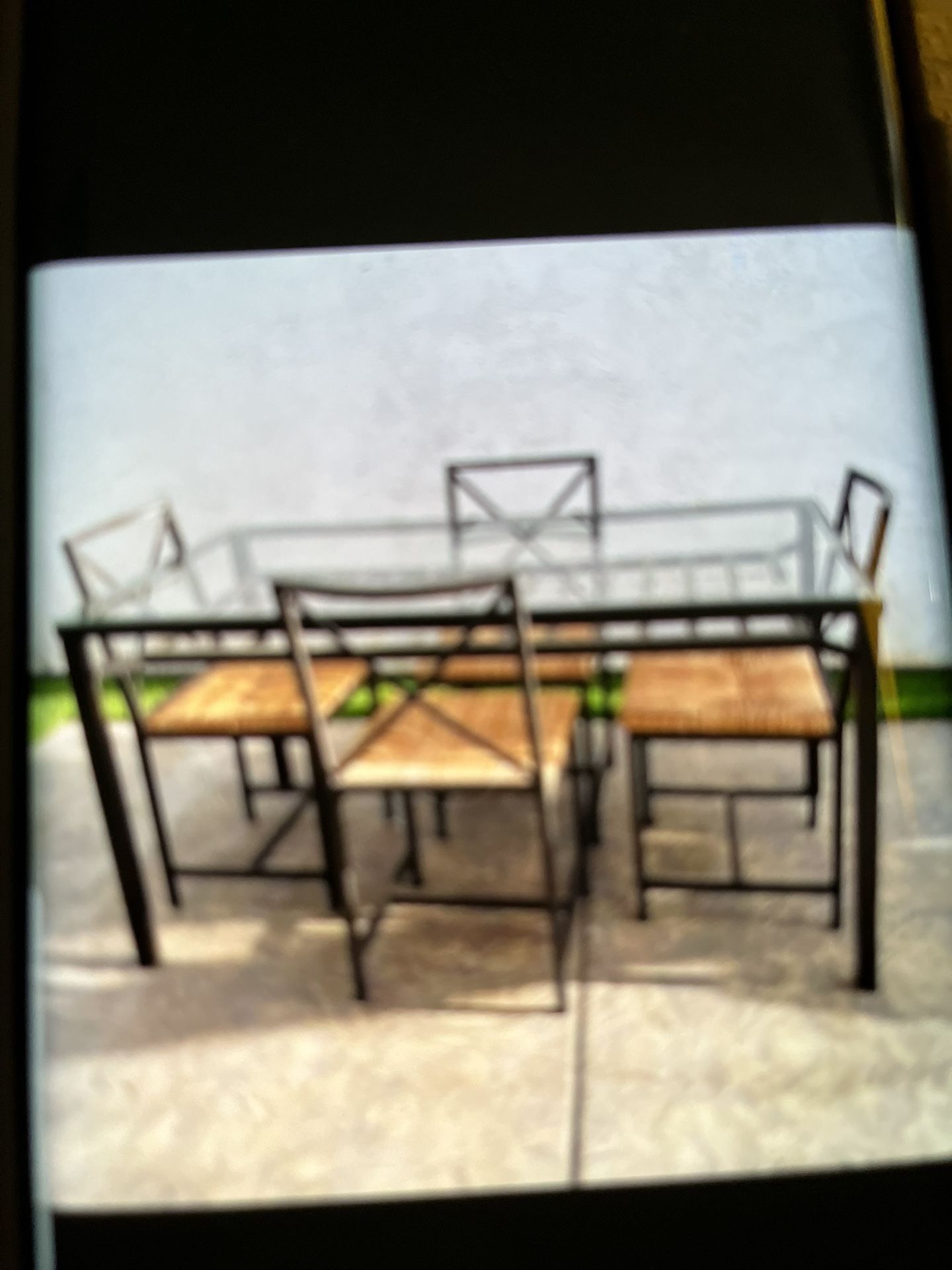 Patio Set 5 Ps