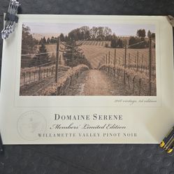 Winery Print/poster Never Hung Special Edition