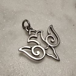 James Avery Descending Dove Pendant, Retired
