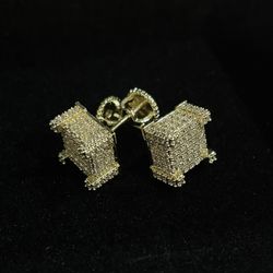 Square Stud Earrings