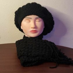 Women's shawl hat