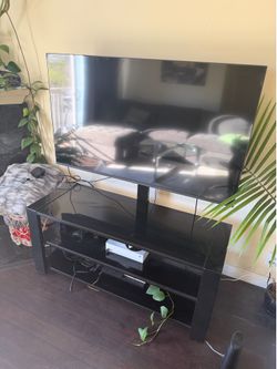 TV Stand & 55” LG TV