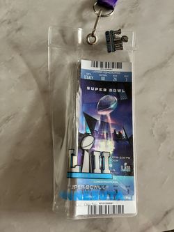 Super Bowl 2018 Ticket Stub