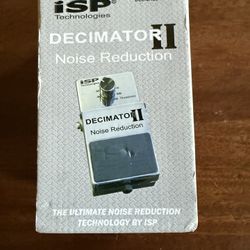 ISP Technologies Decimator II Noise Reduction Pedal Gate Suppressor Stompbox
