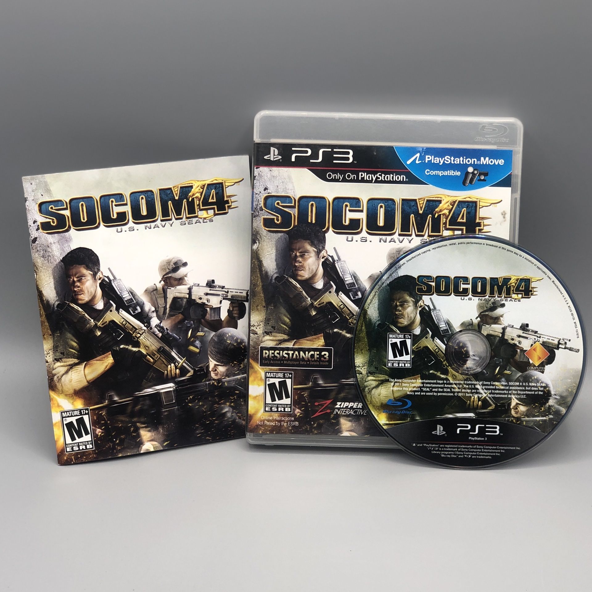 Best Buy: SOCOM 4: U.S. Navy SEALs PlayStation 3 13521
