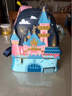 Disney castle Loungefly backpack