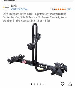 Saris 2 bike platform bike bicycle rack carrier 1 1/4 or 2 inch hitch