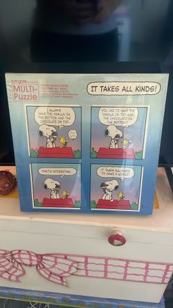 NOS Snoopy multi-puzzle 