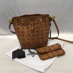 MCM Dessau Drawstring Bag