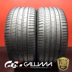 Set of 2 Tires LikeNEW Pirelli P Zero PZ4 Run Flat 315/35R21 315/35/21 XL #87535