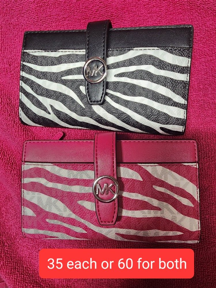 Michael Kors Zebra Wallets