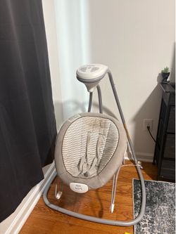 Graco Plug-In Baby Swing w/ Music & White Noise – $100 OBO