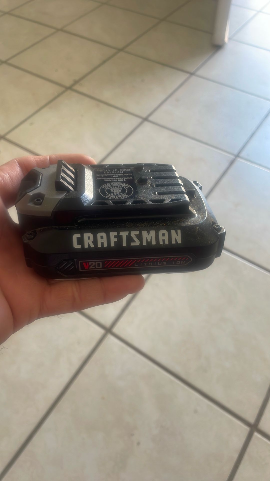Battery Craftsman  New