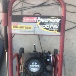 Coleman 2200 Power mate Presure Washer Trade For Lawnmower