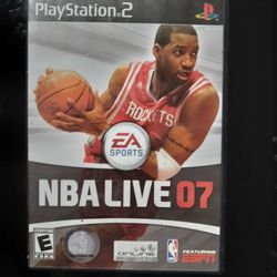 NBA Live 2007 PS2 Playstation 2