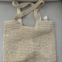 Straw Tote Bag