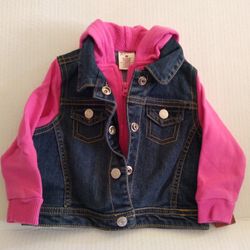 Arizona Jeans Baby Girl Denim Jacket 