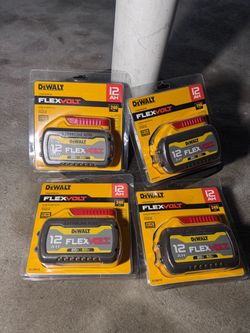 Dewalt 12Ah Flexvolt brand new battery, price for each one