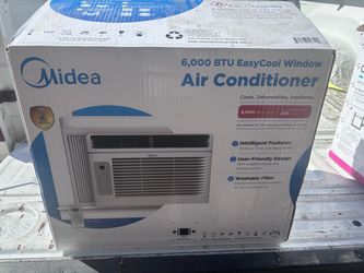 New Midea 6000 BTU EasyCool Window Air Conditioner