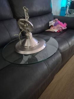 Large ceiling pendent light & 2 smaller