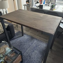 Crate & barrel High Top Dinning Table Or Standing desk
