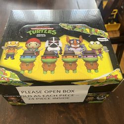 TMNT Figural Bag clip Sealed Box Teenage Mutant Ninja Turtles 