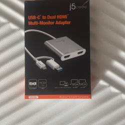 USB-C Dual HDMI Adapter