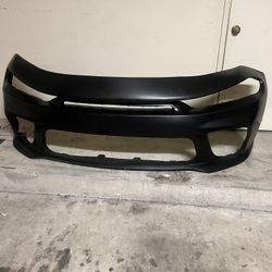 Dodge charger srt hellcat style front bumper 2015-2023
