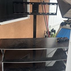 TV Stand With Brackets For Tv 