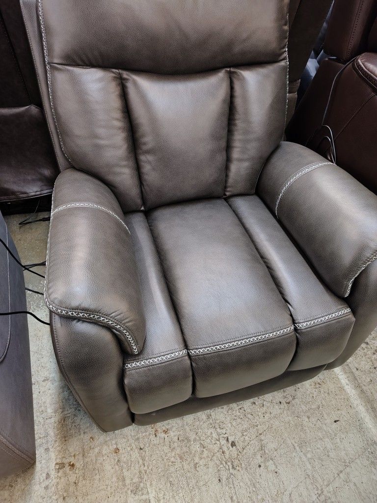 Double Power Grey Lift Chair!