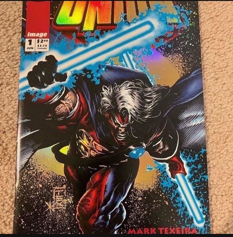 Union #1 Embossed Foil Cover Comic Book (Image Comics)