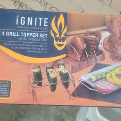4 In 1 Grill Topper Set( Never Opened!)