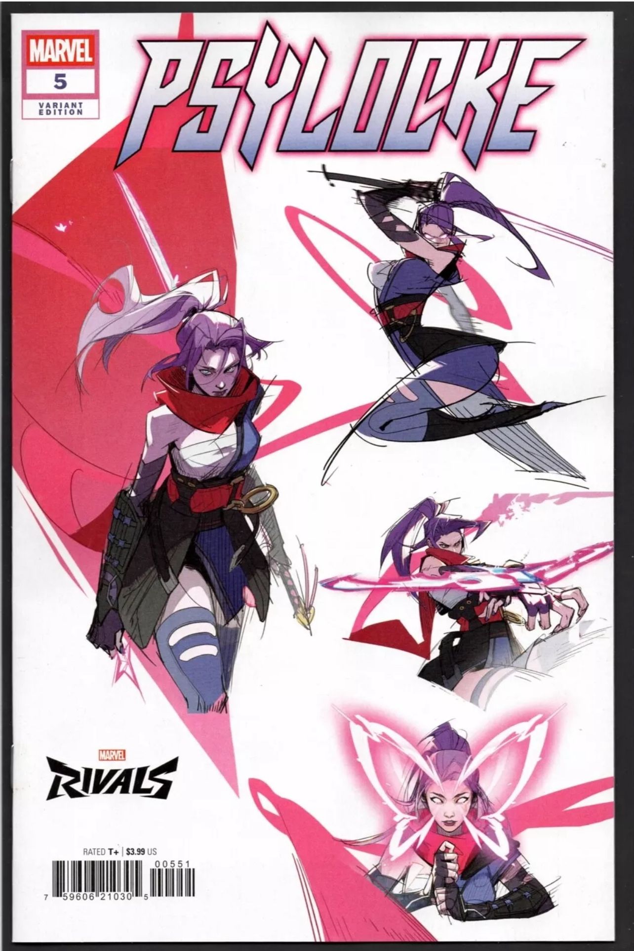 Psylocke #5 Marvel Rivals Netease Games Variant (2025) NM