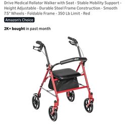 Adult Walker with seat