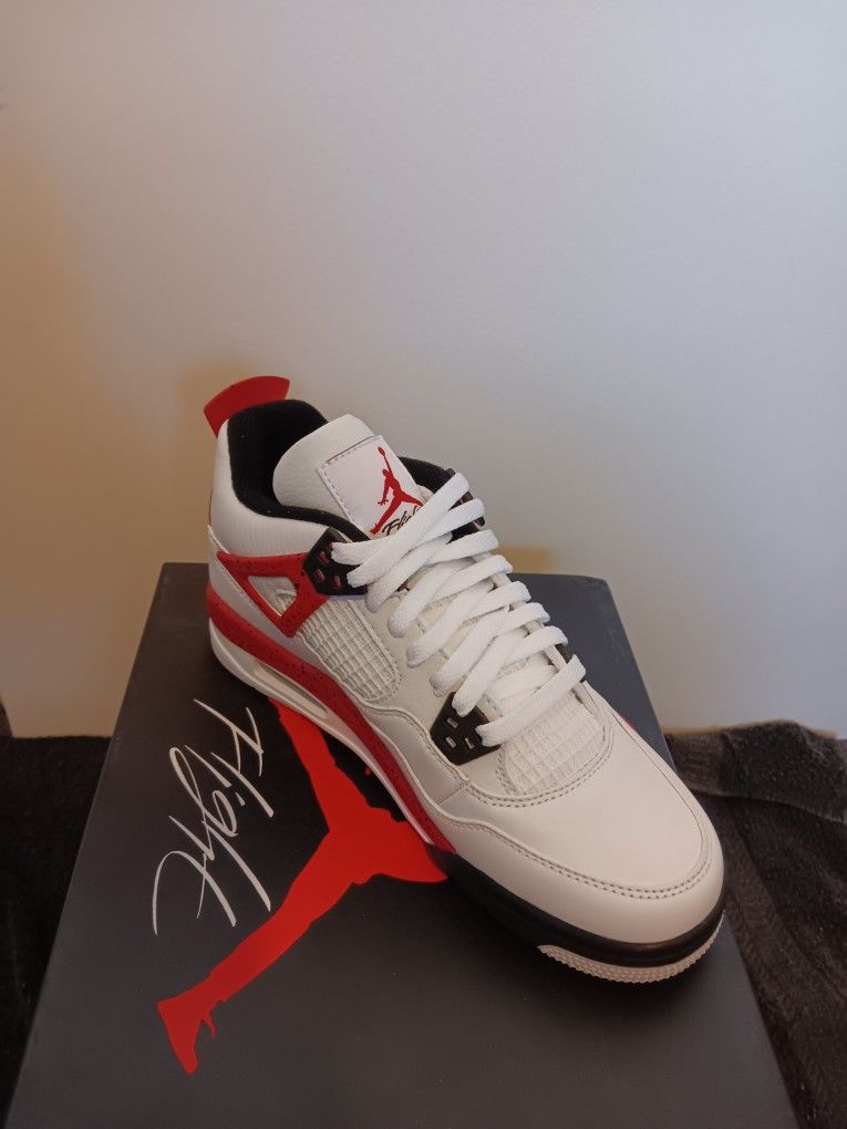 Jordan 4 red cement