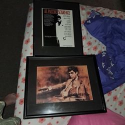 Al Pacino Scarface Poster Size Framed Pictures