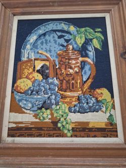 Beautiful Original Needlepoint.