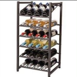 NEATFREAK 24 BOTTLE STACKING METAL WINE RACK
