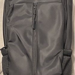 New Crossbody Black Backpack 