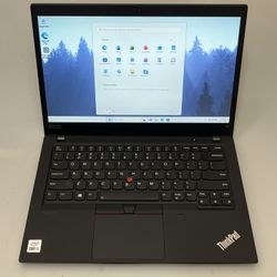 Lenovo Thinkpad T14 14" Laptop Intel i5 8GB RAM 256GB SSD Windows 11 w/ Charger - $199