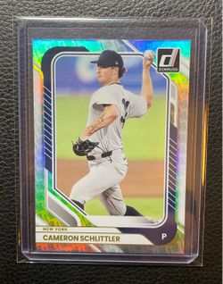 2026 Cam Schlittler Donruss #97 “Statue of Liberty Variation” Rookie Card. New York Yankees