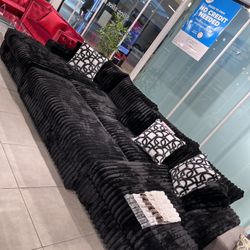 Huge Double Chaise Sectional With XL Ottoman  🥳 Customizable 🥳