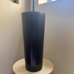 Dark Green Starbucks Cup