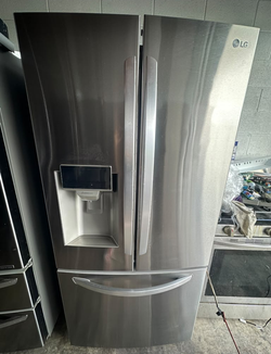 LG French Door Fridge with Ice Maker Stainless Steel